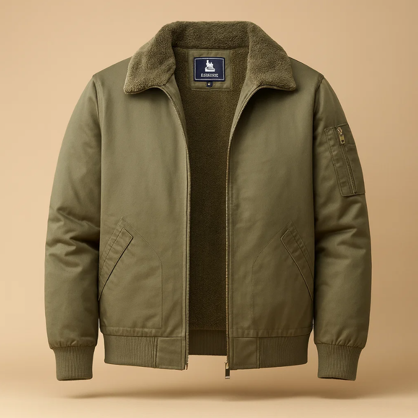 Men’s Fleece Bomber Jacket