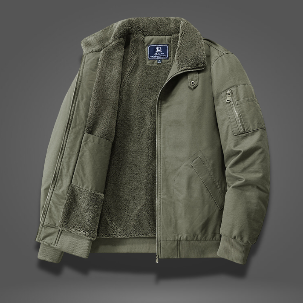 Men’s Fleece Bomber Jacket