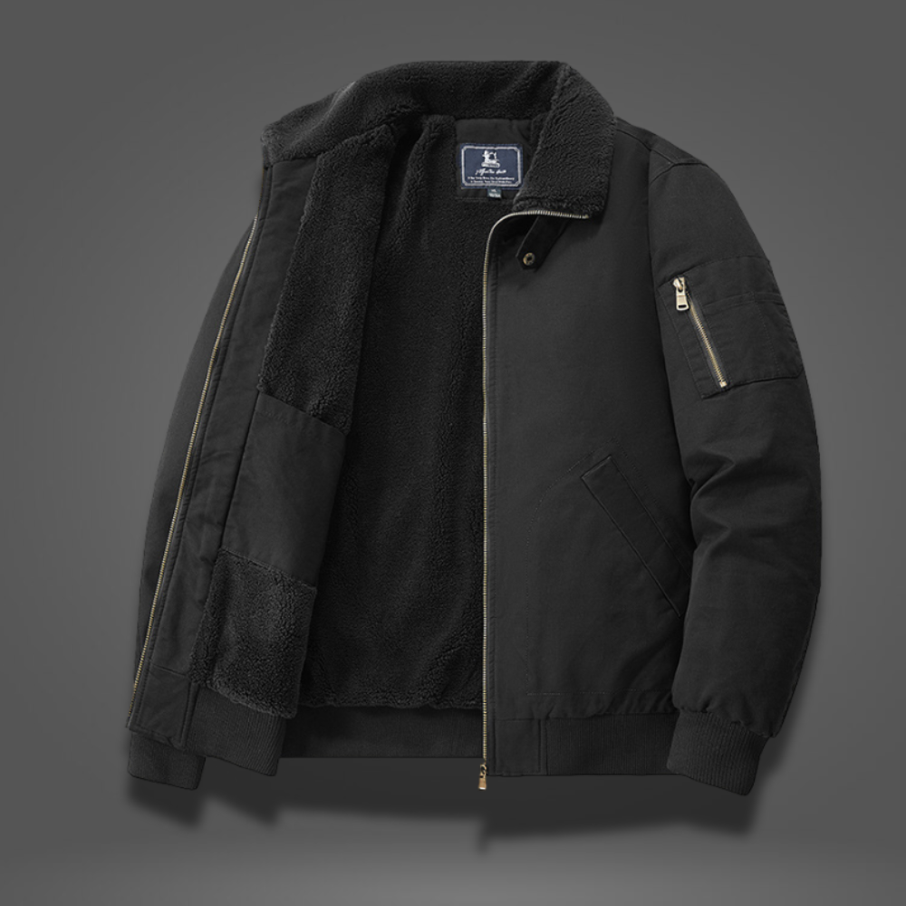 Men’s Fleece Bomber Jacket