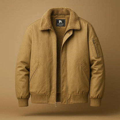 Men’s Fleece Bomber Jacket