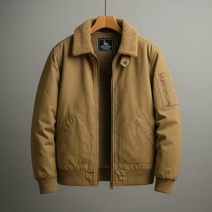 Men’s Fleece Bomber Jacket