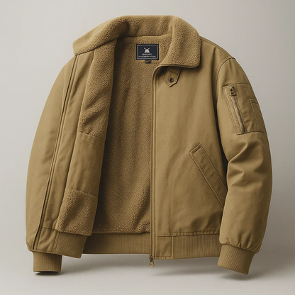 Men’s Fleece Bomber Jacket