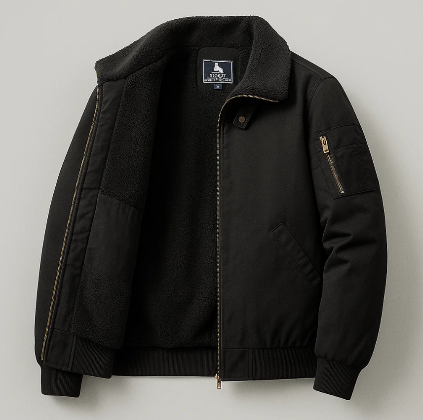 Men’s Fleece Bomber Jacket