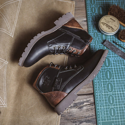 Men’s Retro Leather Boots