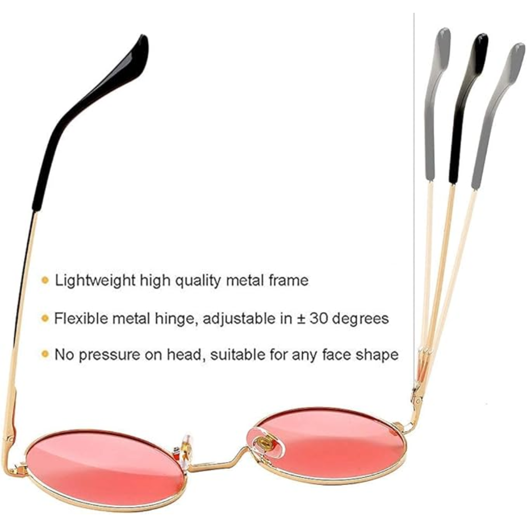Round Polarized Sunglasses