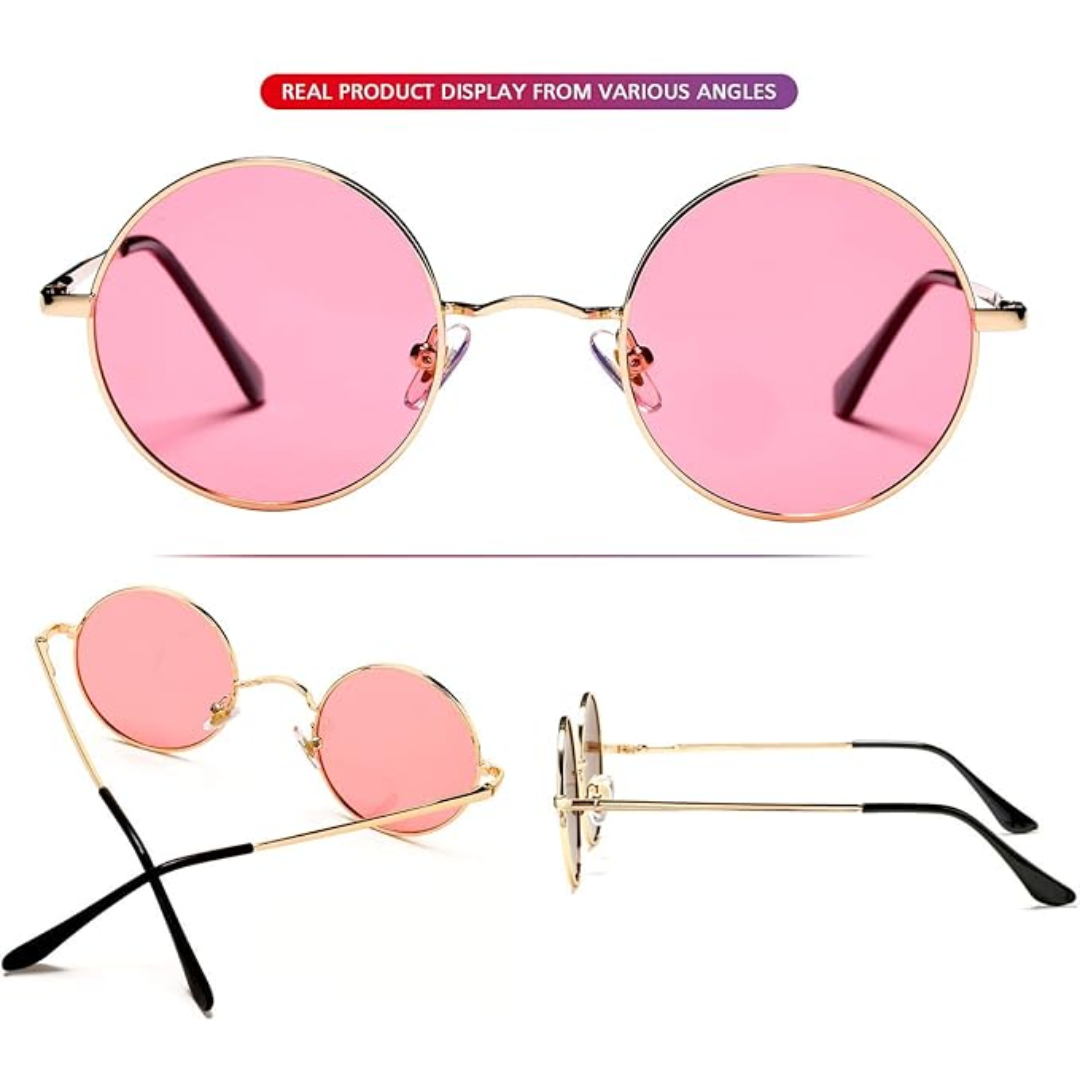Round Polarized Sunglasses