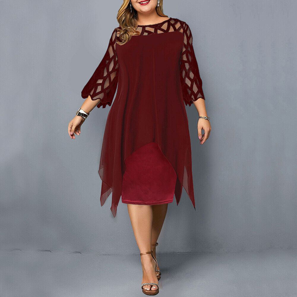 Women’s Plus-Size Midi Dress