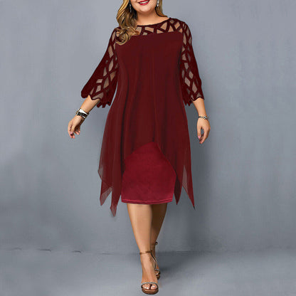 Women’s Plus-Size Midi Dress