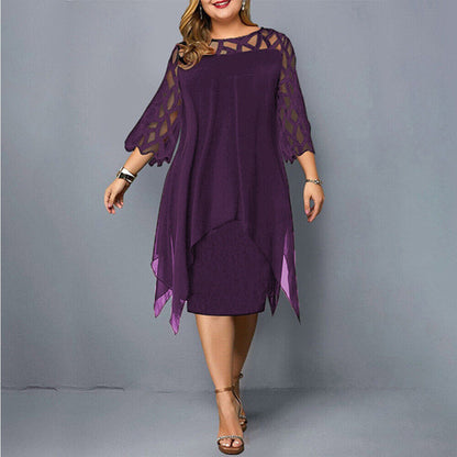 Women’s Plus-Size Midi Dress