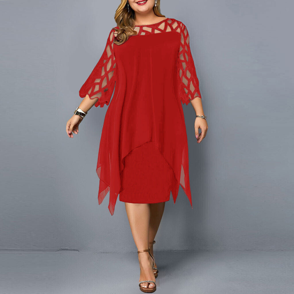 Women’s Plus-Size Midi Dress