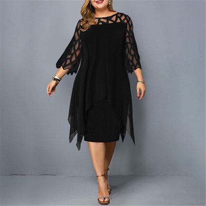 Women’s Plus-Size Midi Dress