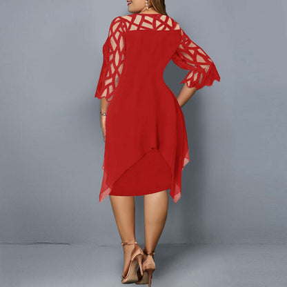 Women’s Plus-Size Midi Dress