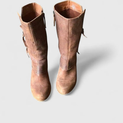Women’s Mid-Calf Fold-Over Boots