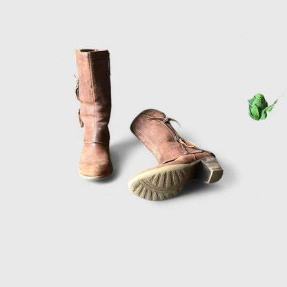 Women’s Mid-Calf Fold-Over Boots