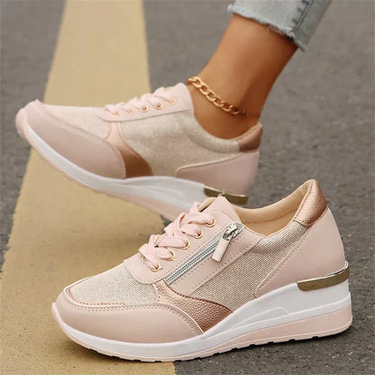 Orthopedic Metal Wedge Sneakers