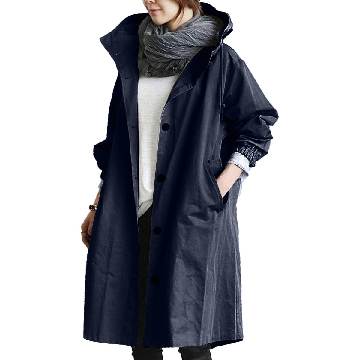 Women’s Hooded Raincoat