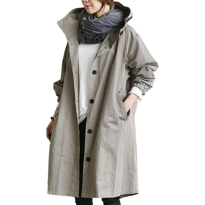 Women’s Hooded Raincoat
