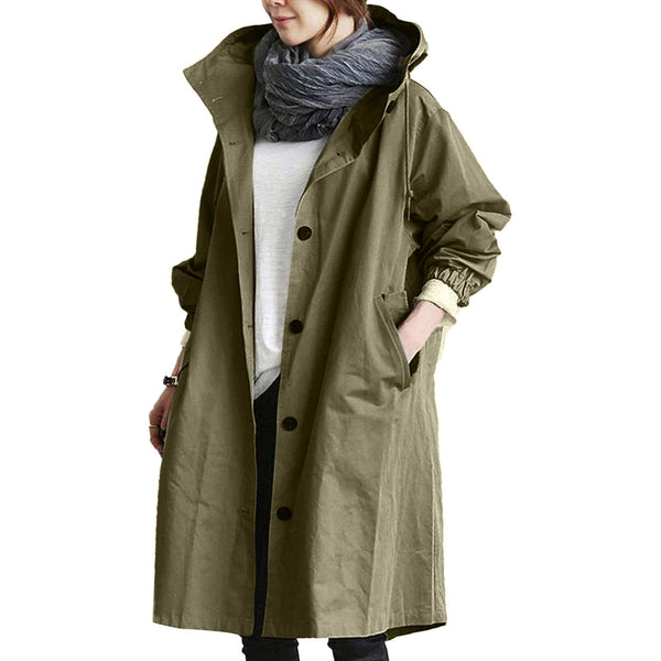 Women’s Hooded Raincoat