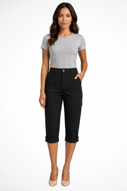Women’s Cropped Cargo Pants