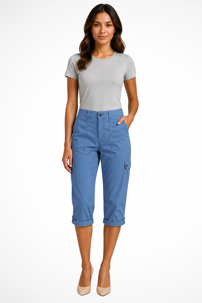 Women’s Cropped Cargo Pants